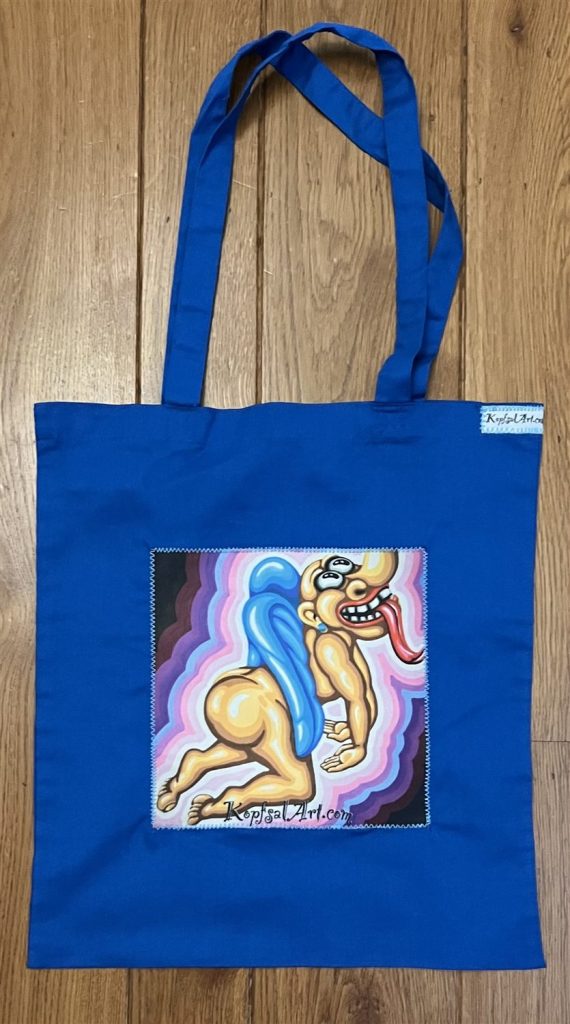 Angel on Light Tote Bag